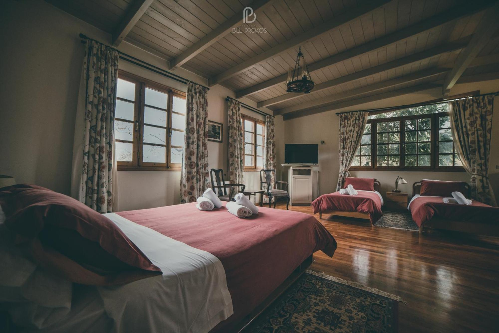 Bourazani Wild Life Resort Konitsa Rum bild